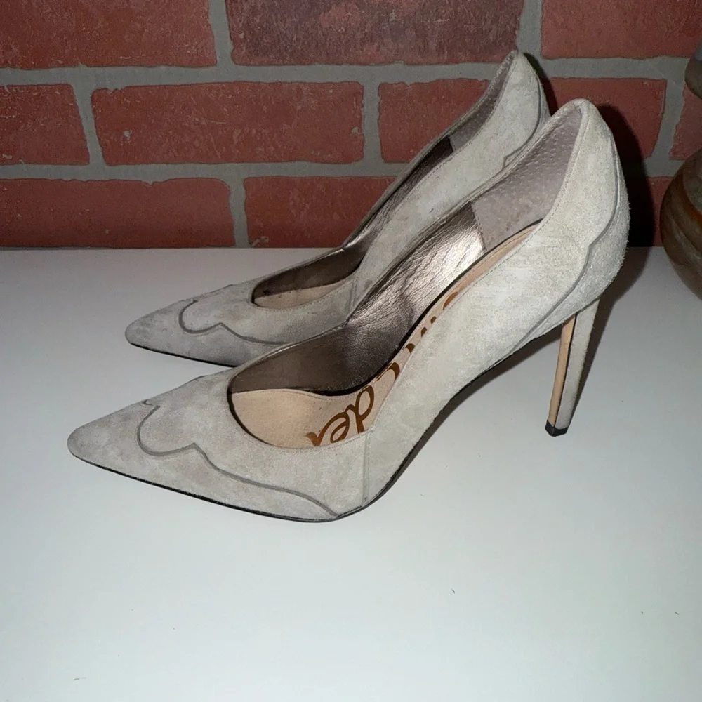 Sam Edelman “Hazel” Suede Heel - Picture 2 of 4